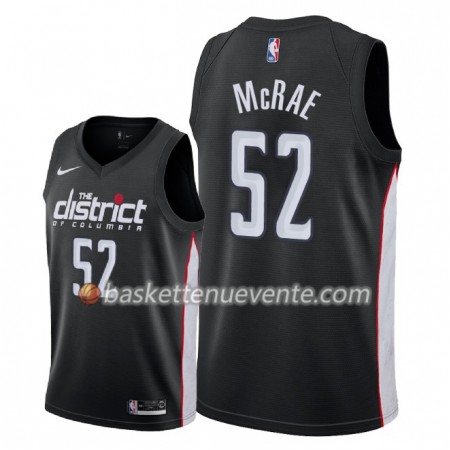 Maillot Basket Washington Wizards Jordan McRae 52 2018-19 Nike City Edition Noir Swingman - Homme